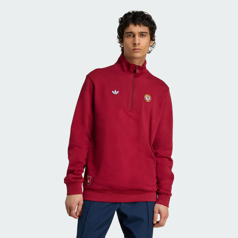 Adidas Top Aston Villa FC Terrace Icons Half-Zip 66816737