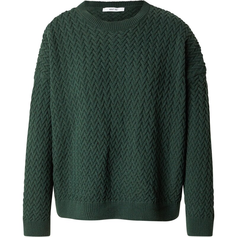 ABOUT YOU Sveter Layla tmavozelená 65922183