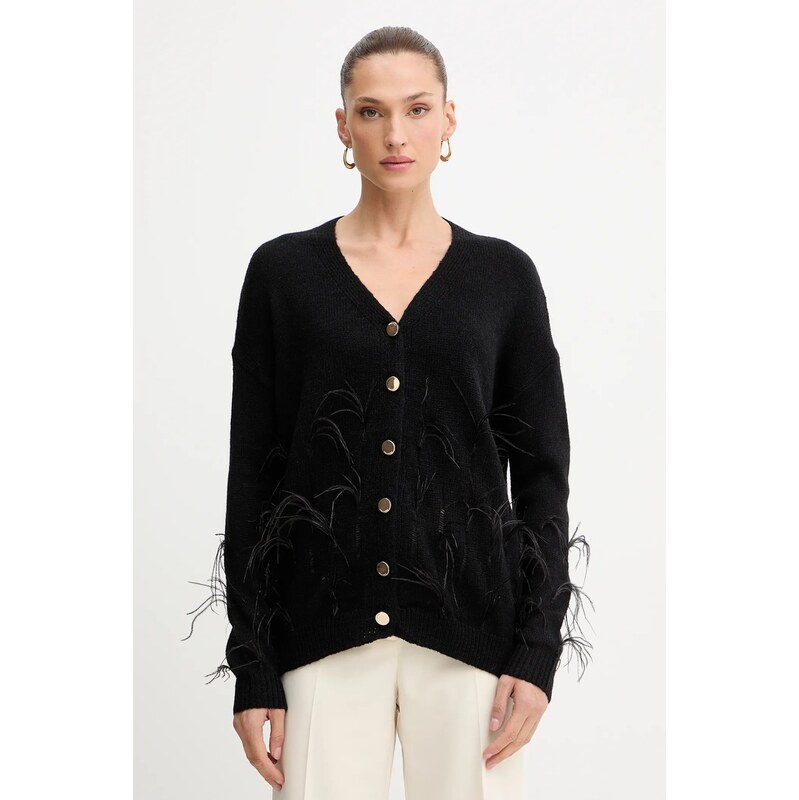 Kardigán s prímesou vlny Fracomina 65560491