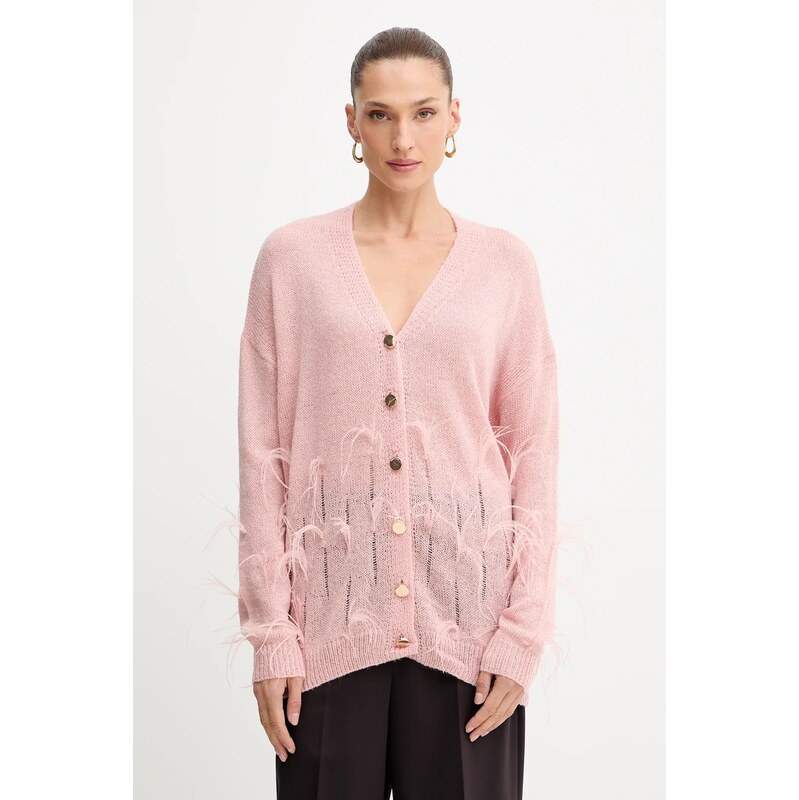 Kardigán s prímesou vlny Fracomina 65560490