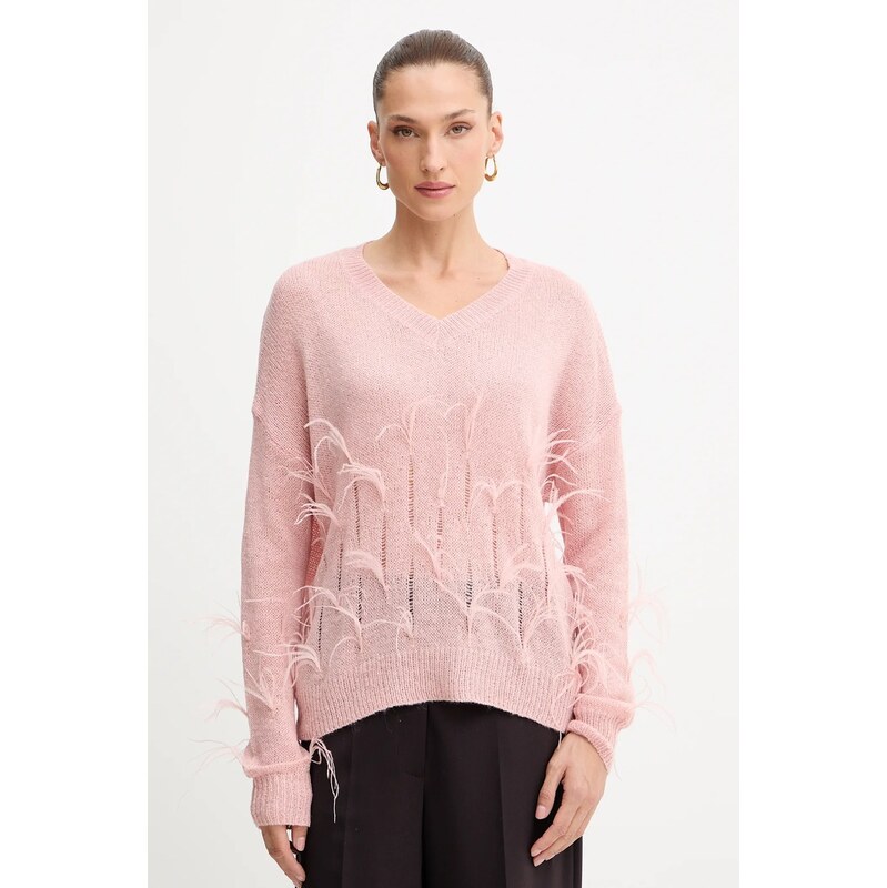 Sveter s prímesou vlny Fracomina 65560468