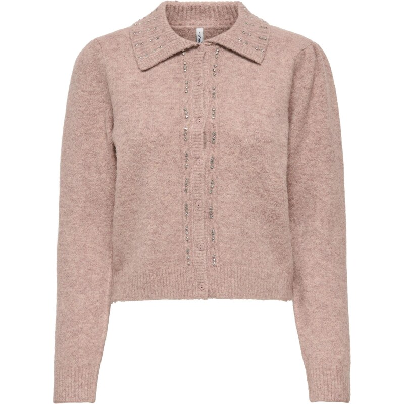 ONLY Kardigán ONLMELODY sivobéžová / strieborná 65889989