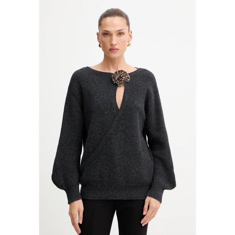 Sveter s prímesou vlny Simona Corsellini 65560453