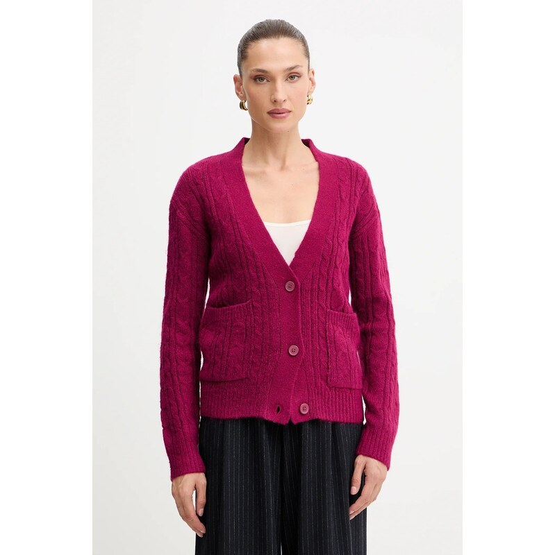 Kardigán s prímesou vlny Silvian Heach VALBUENA 65560504