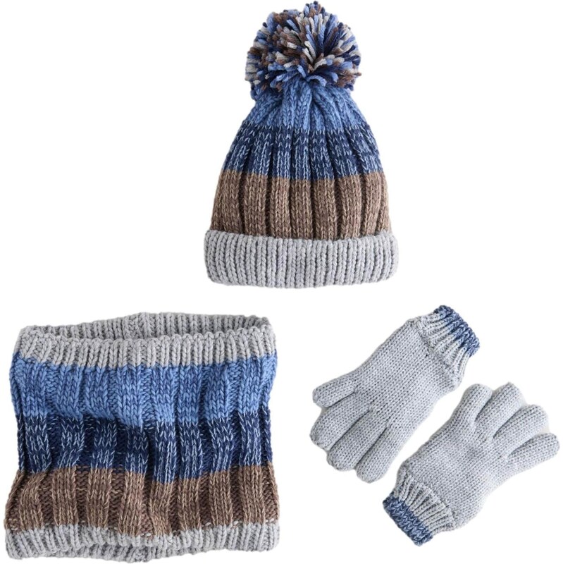 Next Čiapky modrá / námornícka modrá / tmavohnedá / sivá 65993294