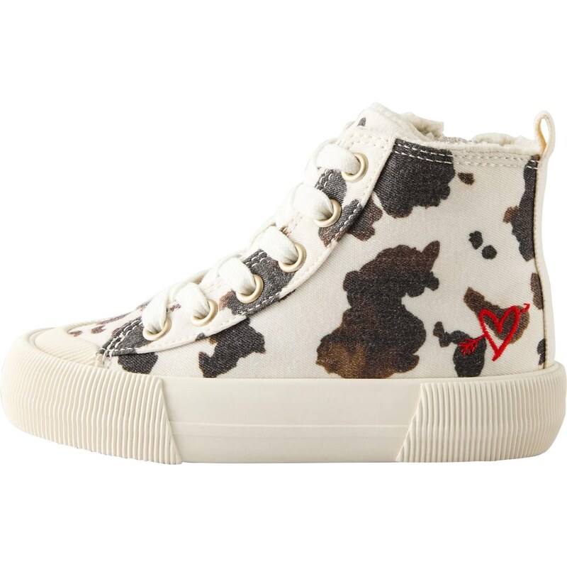 Next Tenisky hnedá / čierna / biela ako vlna 65663466