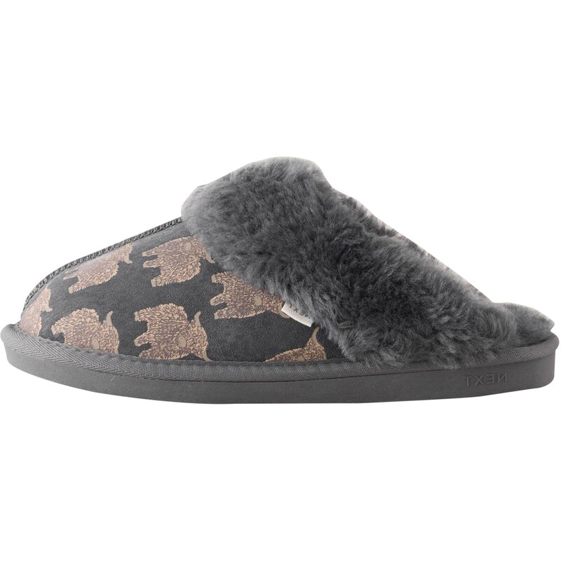 Next Papuče karamelová / antracitová 65663477