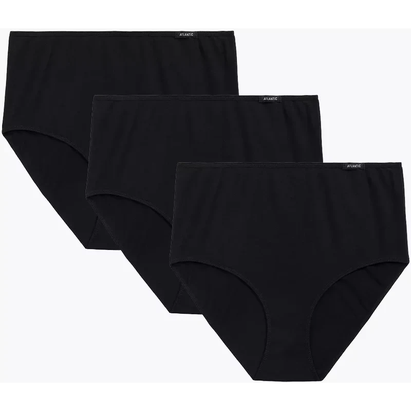 Atlantic 3-PACK dámske maxi nohavičky 65564325
