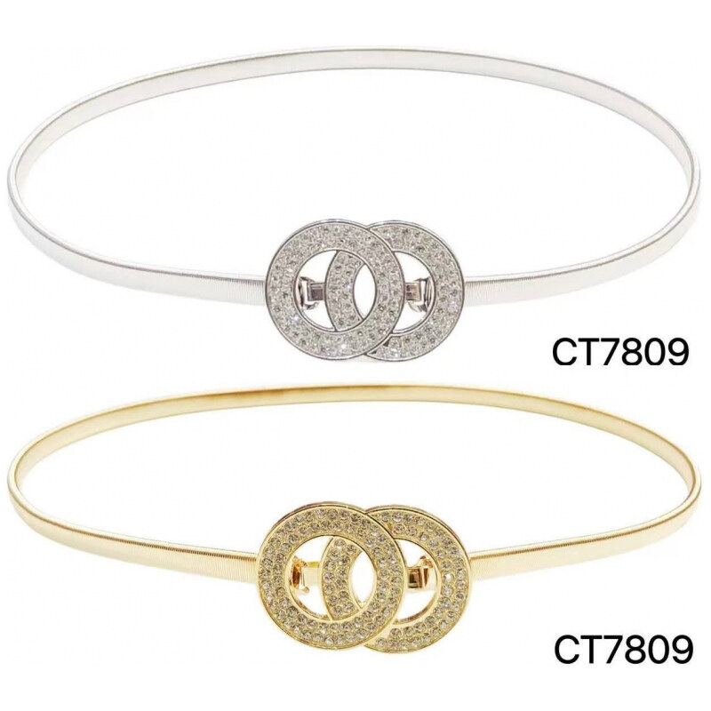 Katrins Fashion Kovový spoločenský opasok 39542734