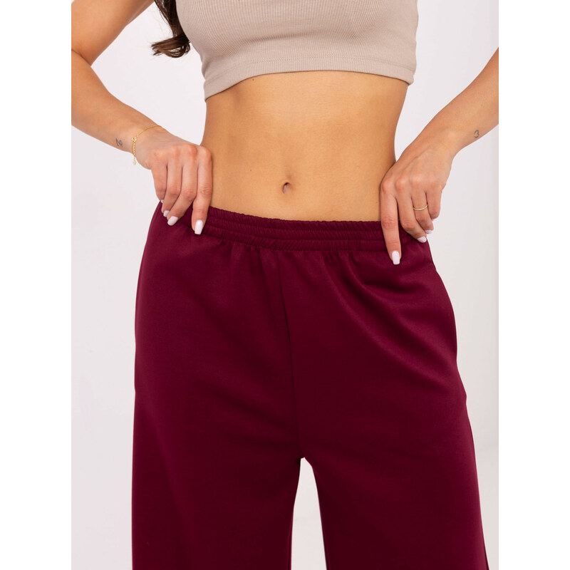 MODA ITALY Trousers-IT-SP-21559.75-burgundy 65636108