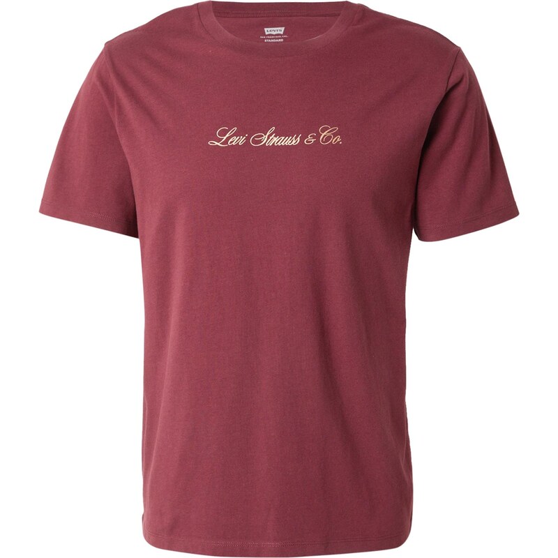 LEVIS Tričko béžová / karmínovo červená 65576980