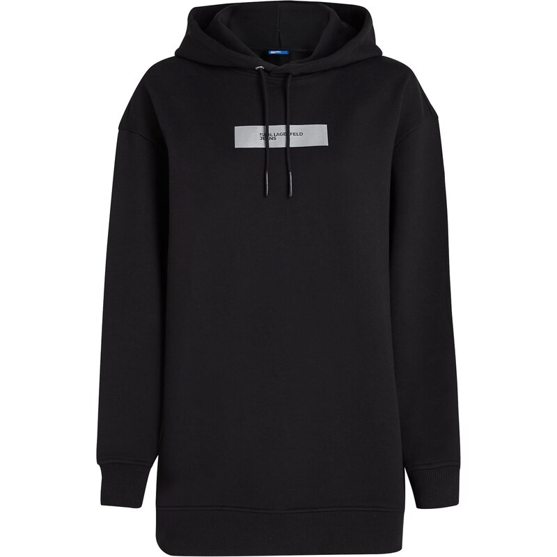 KARL LAGERFELD JEANS Mikina čierna / biela 65582192