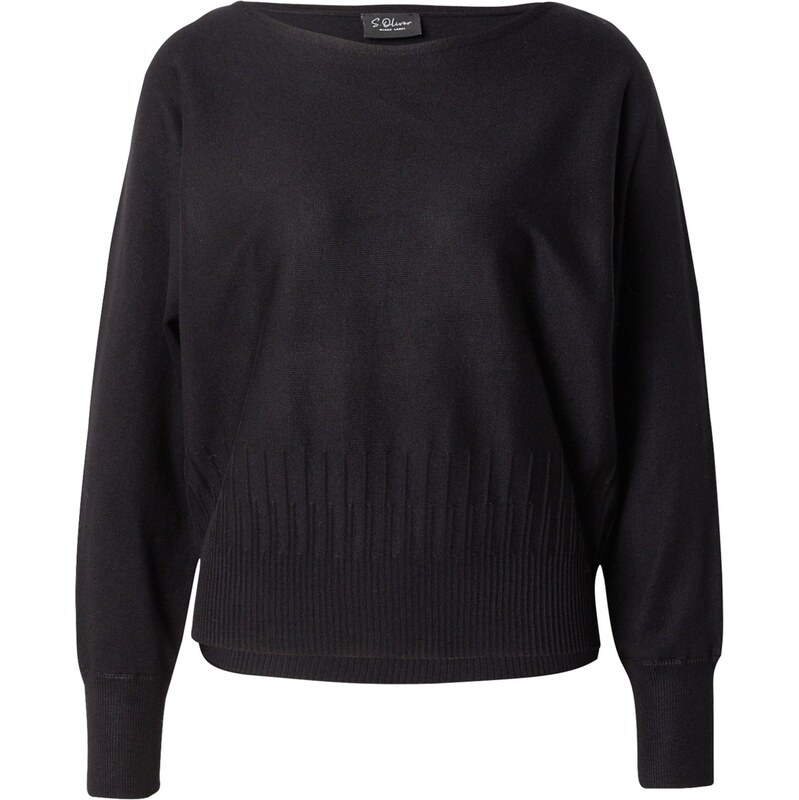 s.Oliver BLACK LABEL Sveter čierna 66074462