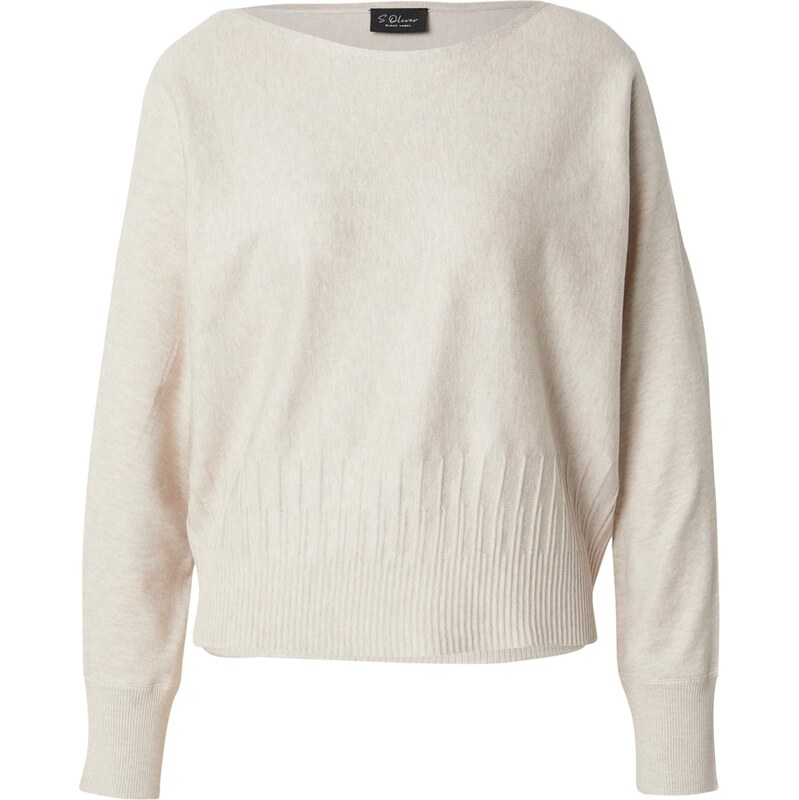 s.Oliver BLACK LABEL Sveter krémová 66078358