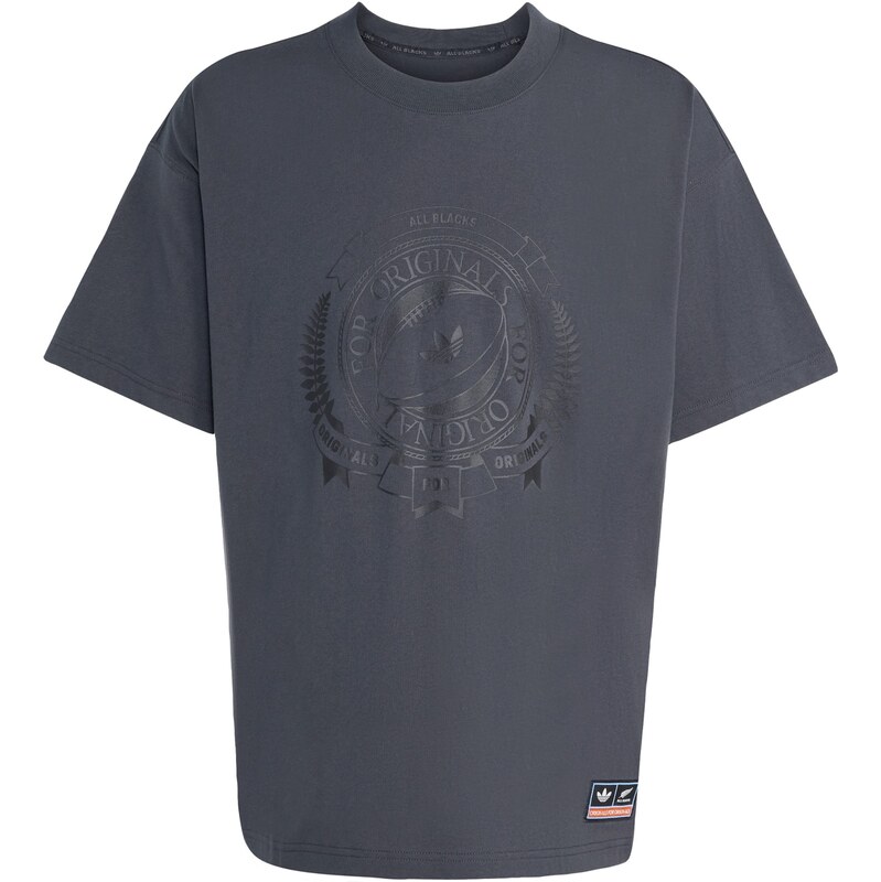 ADIDAS ORIGINALS Tričko Adidas Originals & All Blacks tmavosivá / 65661428