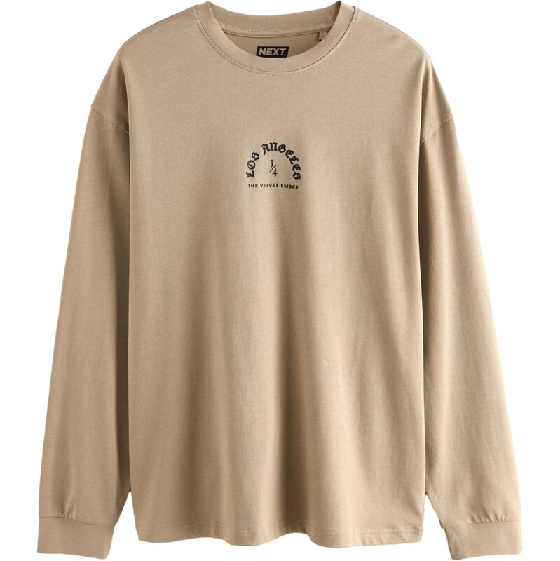 Next Tričko kamenná / čierna 65661991