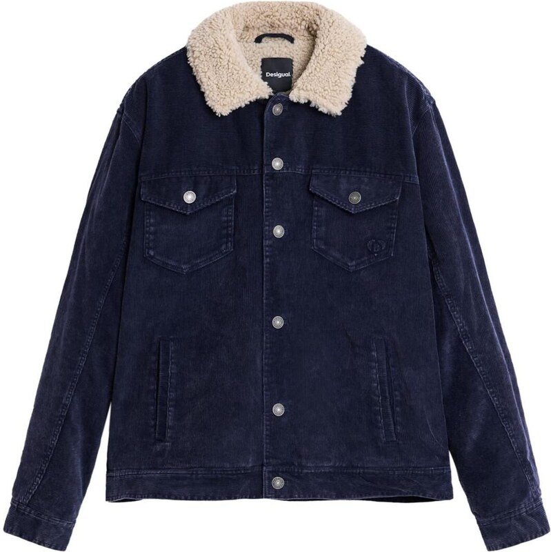 Desigual Prechodná bunda námornícka modrá 65889738
