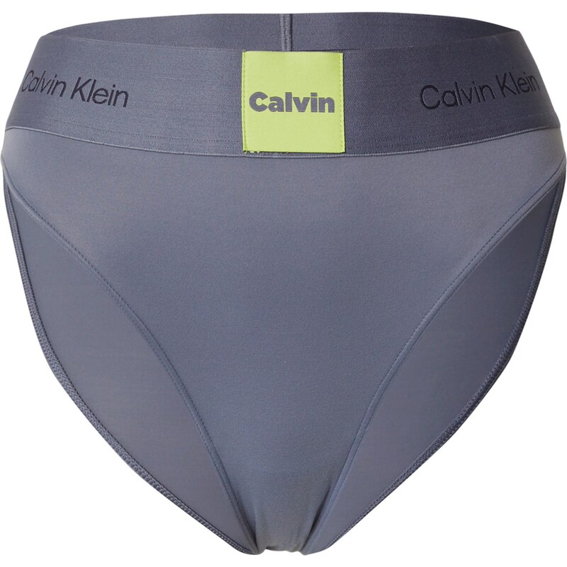 Calvin Klein Underwear Bikinové nohavičky dymovo modrá / svetlozelená 65663903