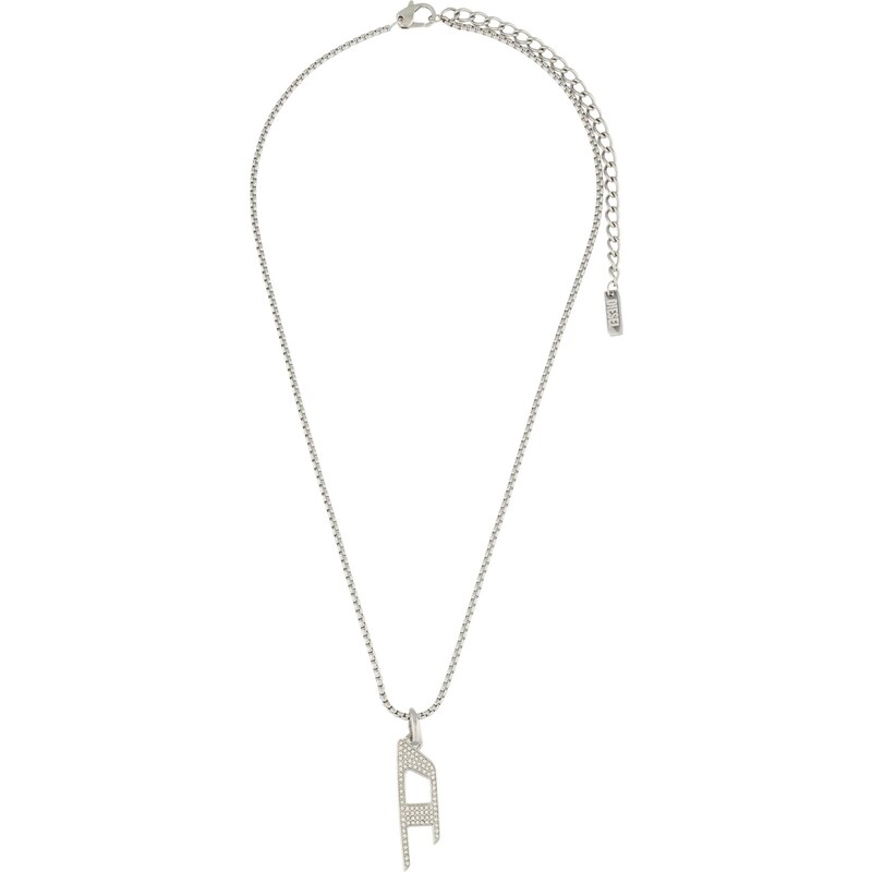 DIESEL Retiazka strieborná 65577344