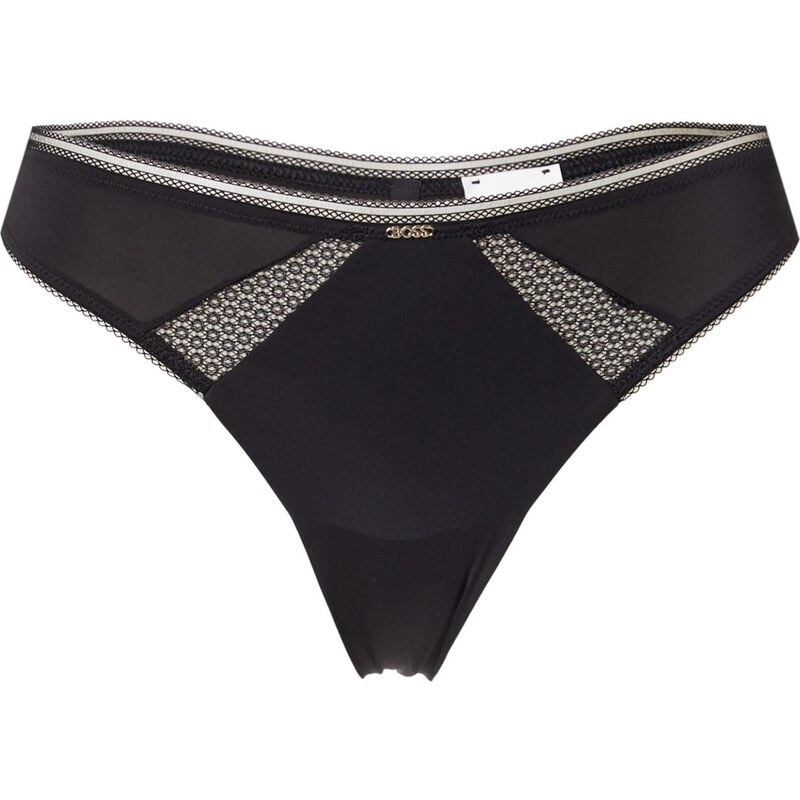 BOSS Tangá čierna 65665570