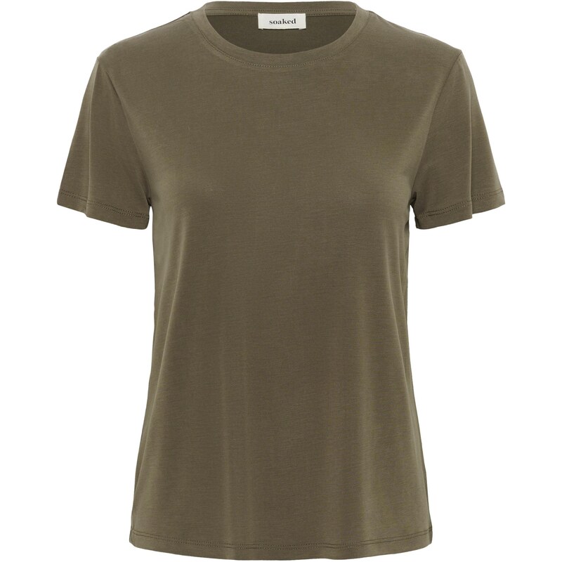 SOAKED IN LUXURY Tričko SLColumbine olivová 66008432