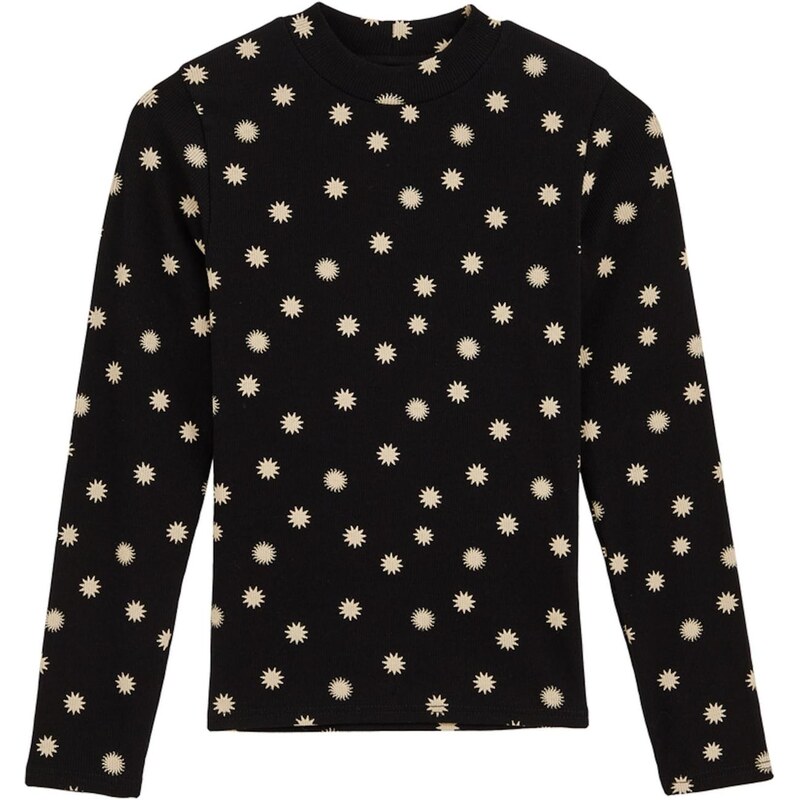 WE Fashion Tričko béžová / čierna 65657539