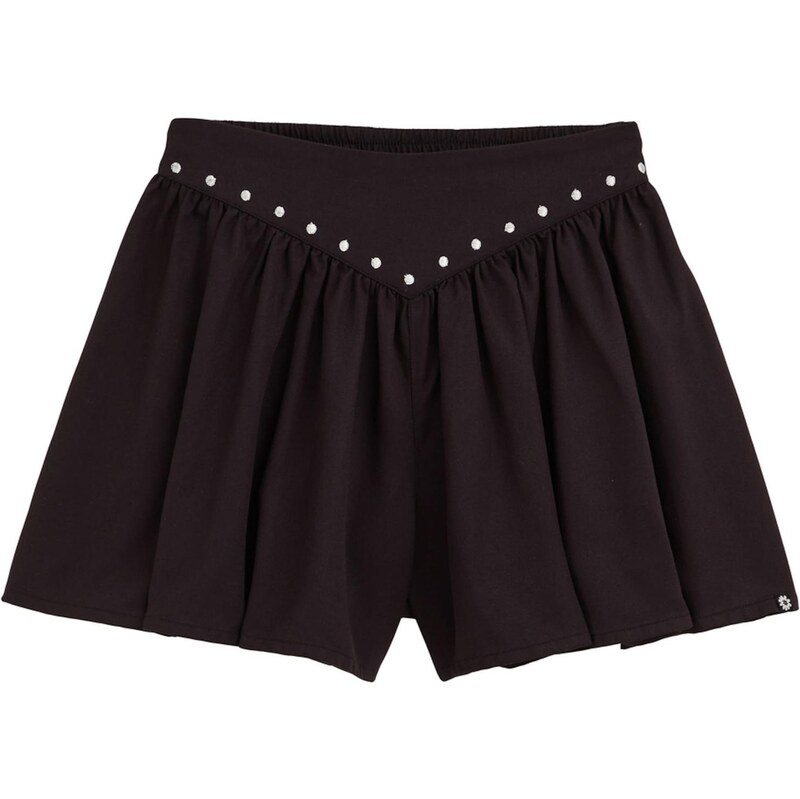 WE Fashion Nohavice čierna / strieborná 65884118