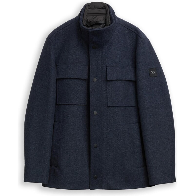 TOM TAILOR Prechodná bunda tmavomodrá / čierna 65577090