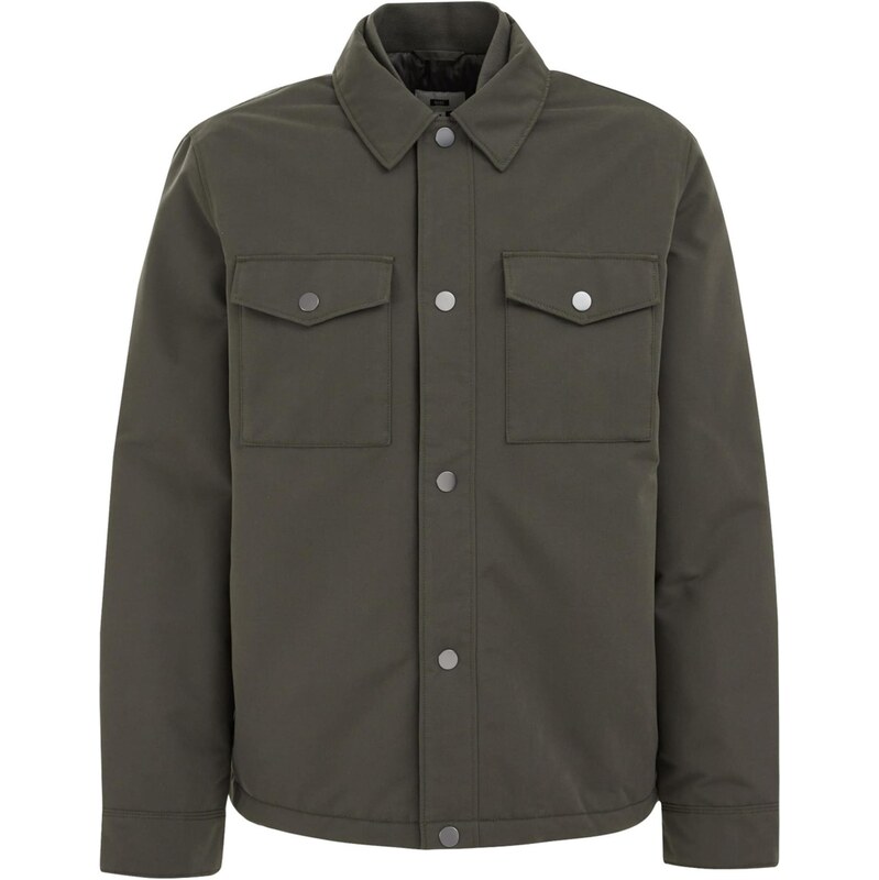 WE Fashion Prechodná bunda tmavozelená 65577115