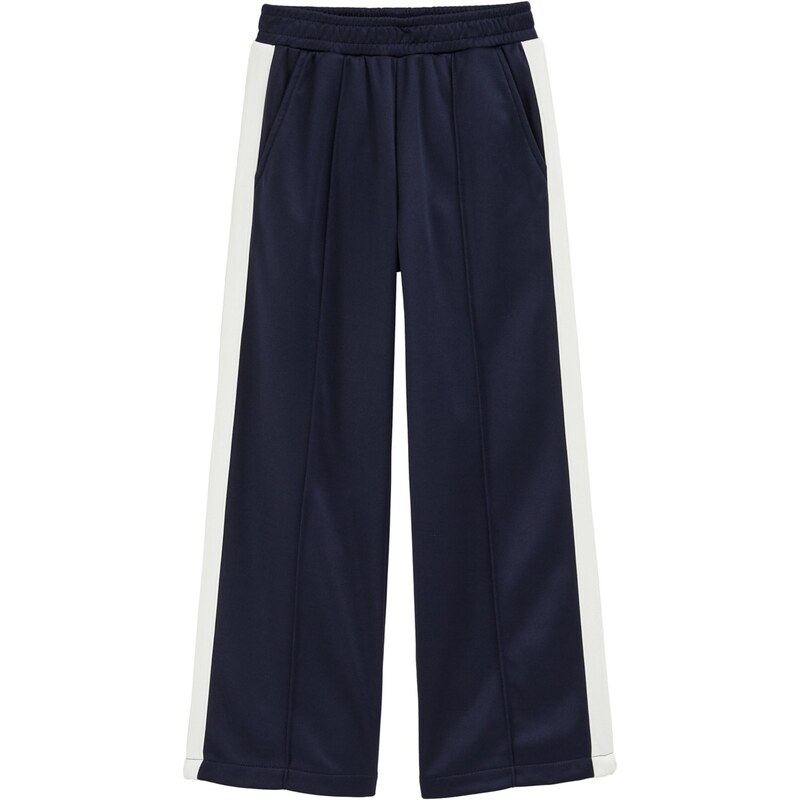 WE Fashion Nohavice námornícka modrá / biela 65887033