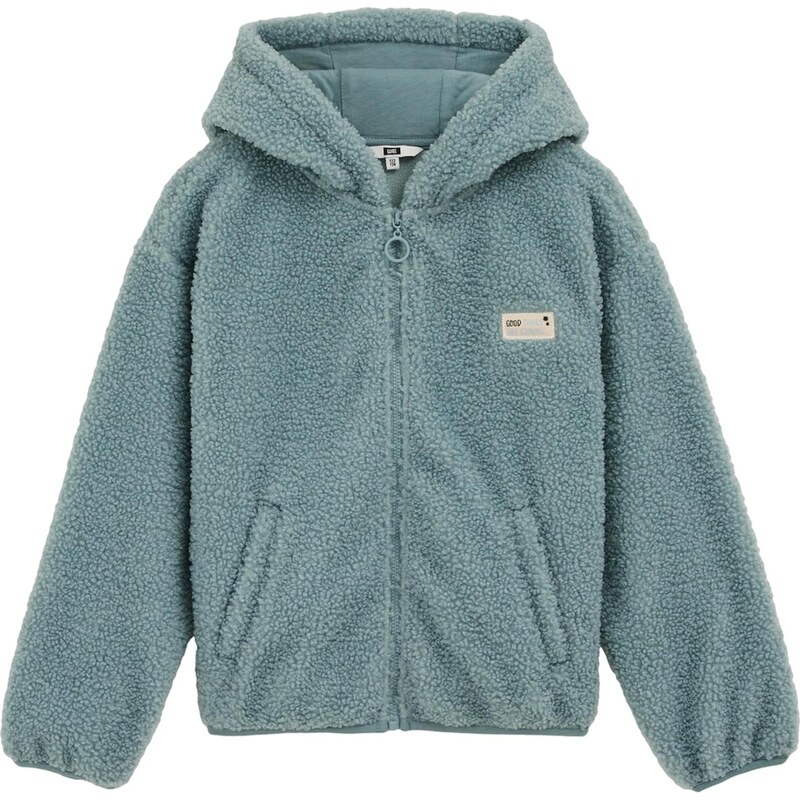 WE Fashion Flisová bunda béžová / opálová 65659833