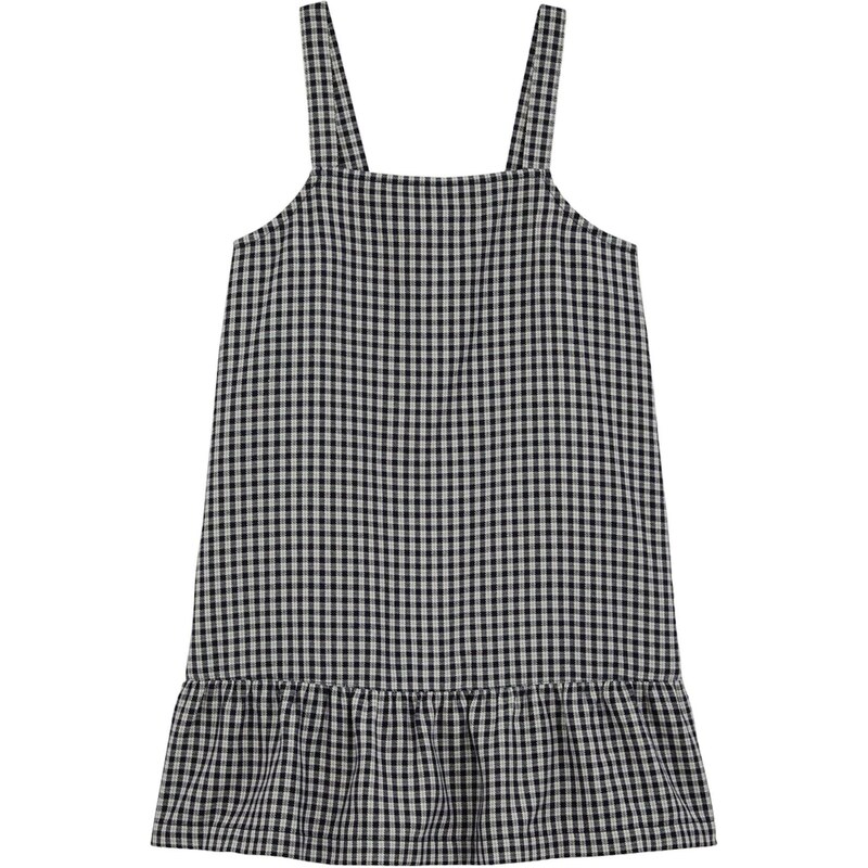 WE Fashion Šaty tmavomodrá / šedobiela 65887145