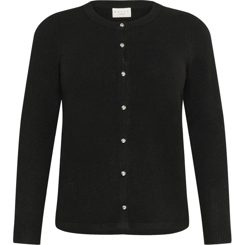 KAFFE CURVE Kardigán KCNiela čierna 65888671