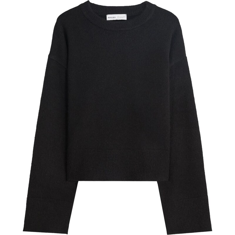 Bershka Sveter čierna 65773403