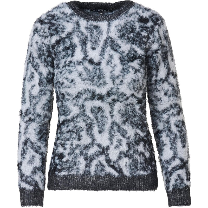 KOROSHI Sveter čierna / biela 65890046