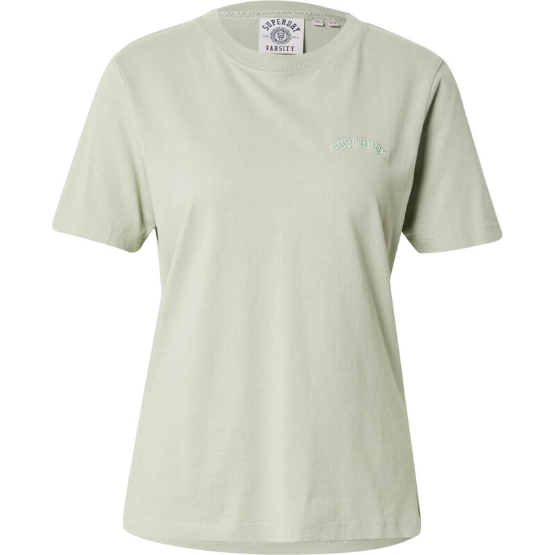 Superdry & Co Tričko Essential pastelovo zelená 65895081