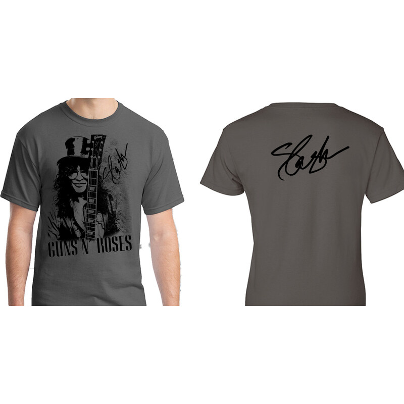 Fruit of the Loom Guns N Roses - Slash (Anthracite) (tričko) 65578268