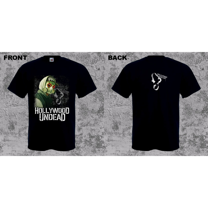 Fruit of the Loom Hollywood Undead - Mask Man (tričko) 65578403