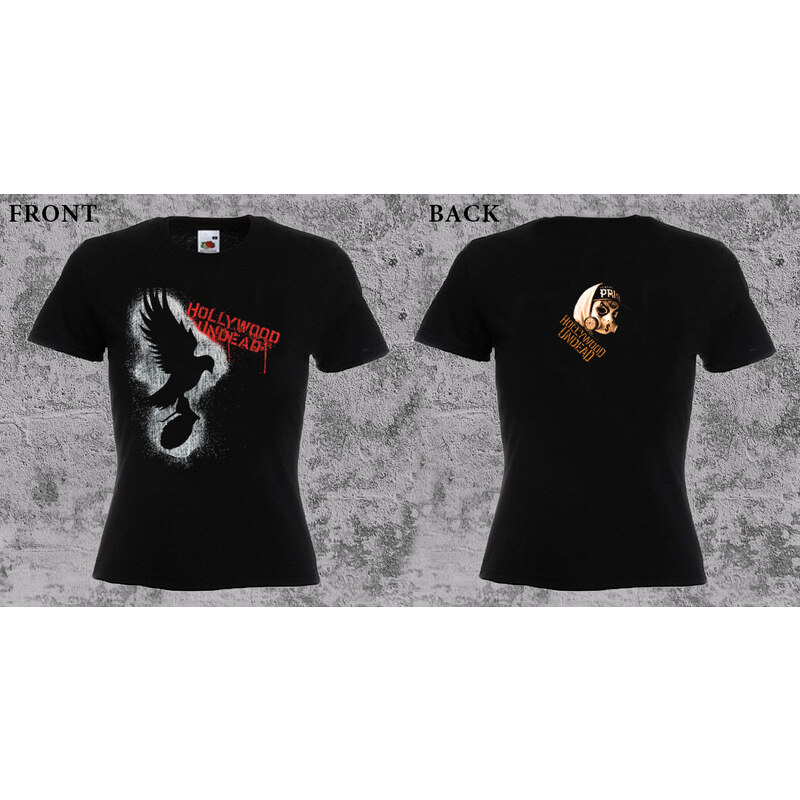 Fruit of the Loom Hollywood Undead - Bird (dámske tričko) 65578405