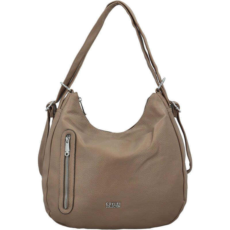 Coveri World Dámsky kabelko/batoh taupe - Coveri Karsten taupe 65589903
