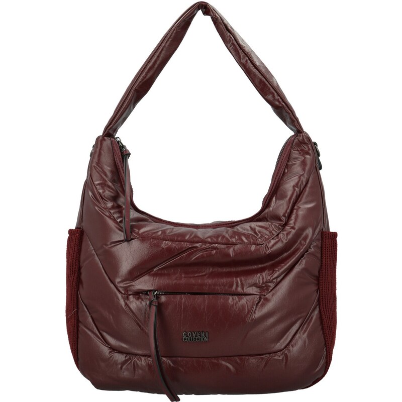 Coveri World Dámska kabelka na rameno vínová - Coveri Olly vínová 65617290