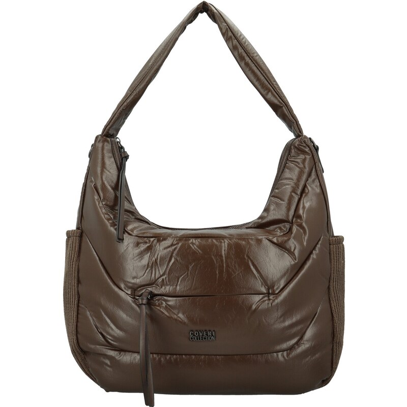 Coveri World Dámska kabelka na rameno coffee - Coveri Olly coffee 65617291