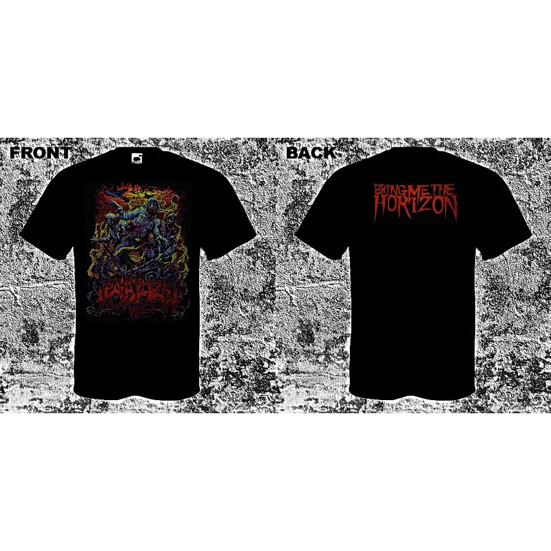 Fruit of the Loom Bring Me the Horizon - Zombie War (tričko) 65578541