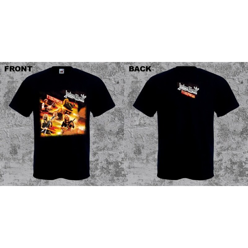 Fruit of the Loom Judas Priest - Firepower Band (tričko) 65579035