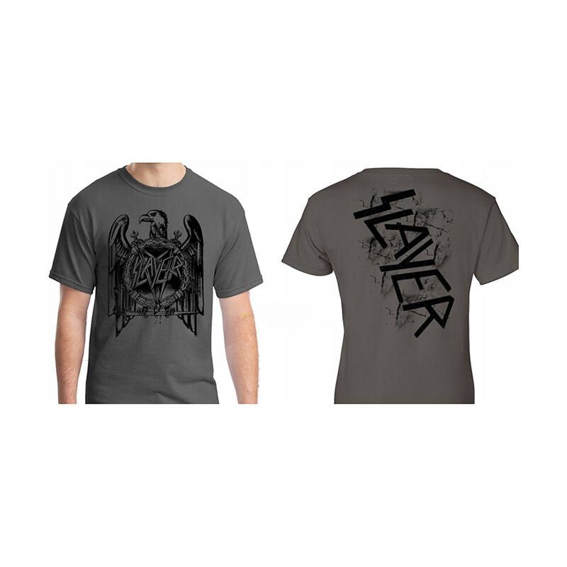 Fruit of the Loom Slayer - Black Eagle Crest (Anthracite) (tričko) 65579041