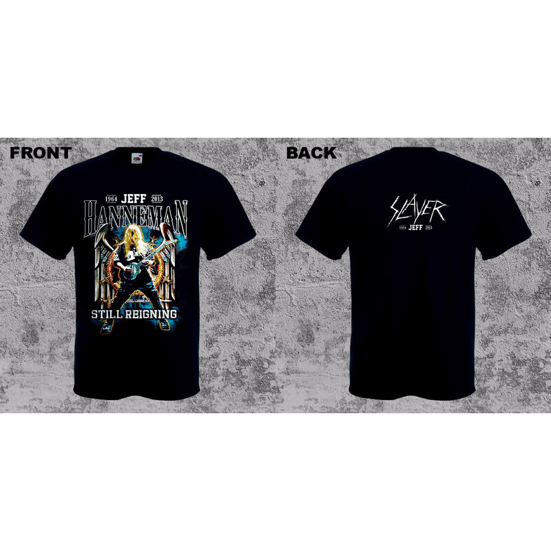 Fruit of the Loom Slayer - Jeff Hanneman (tričko) 65579042