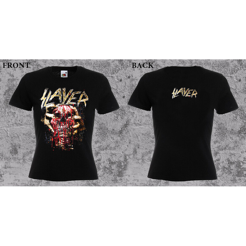 Fruit of the Loom Slayer - Skull (dámske tričko) 65579045