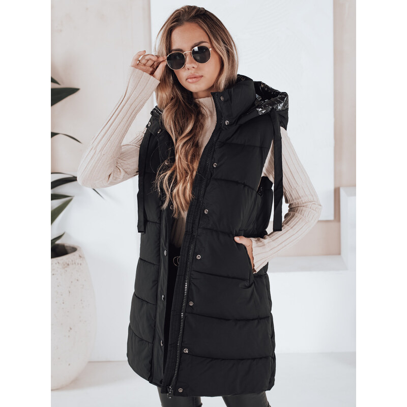 BASIC Čierna prešívaná vesta TOLIS TY3297 35927964