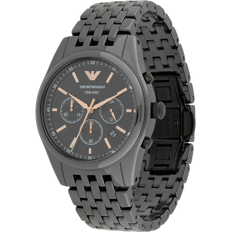 Emporio Armani Analógové hodinky svetlomodrá / ružové zlato / čierna 65679288