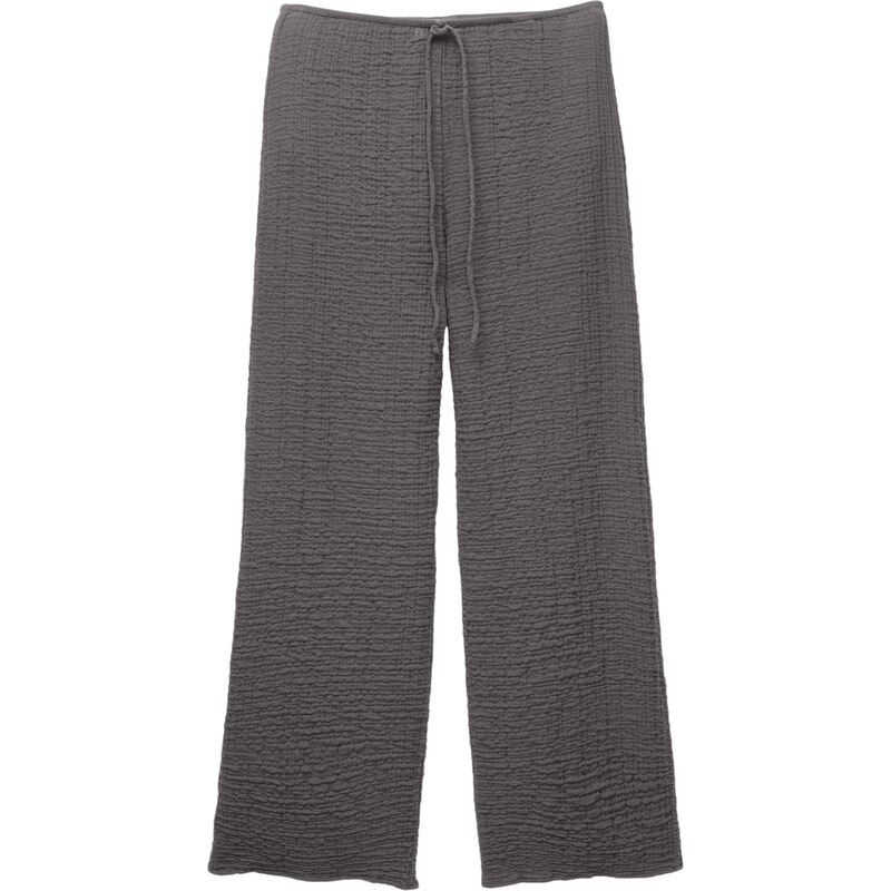 Pull&Bear Nohavice tmavosivá 65887610